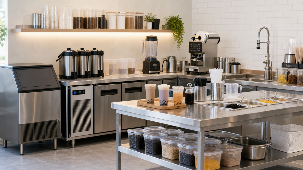 Bubble Tea Equipment Checklist