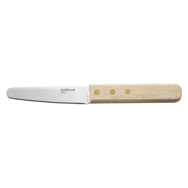 WINCO Oyster/Clam Knife, Wooden Handle