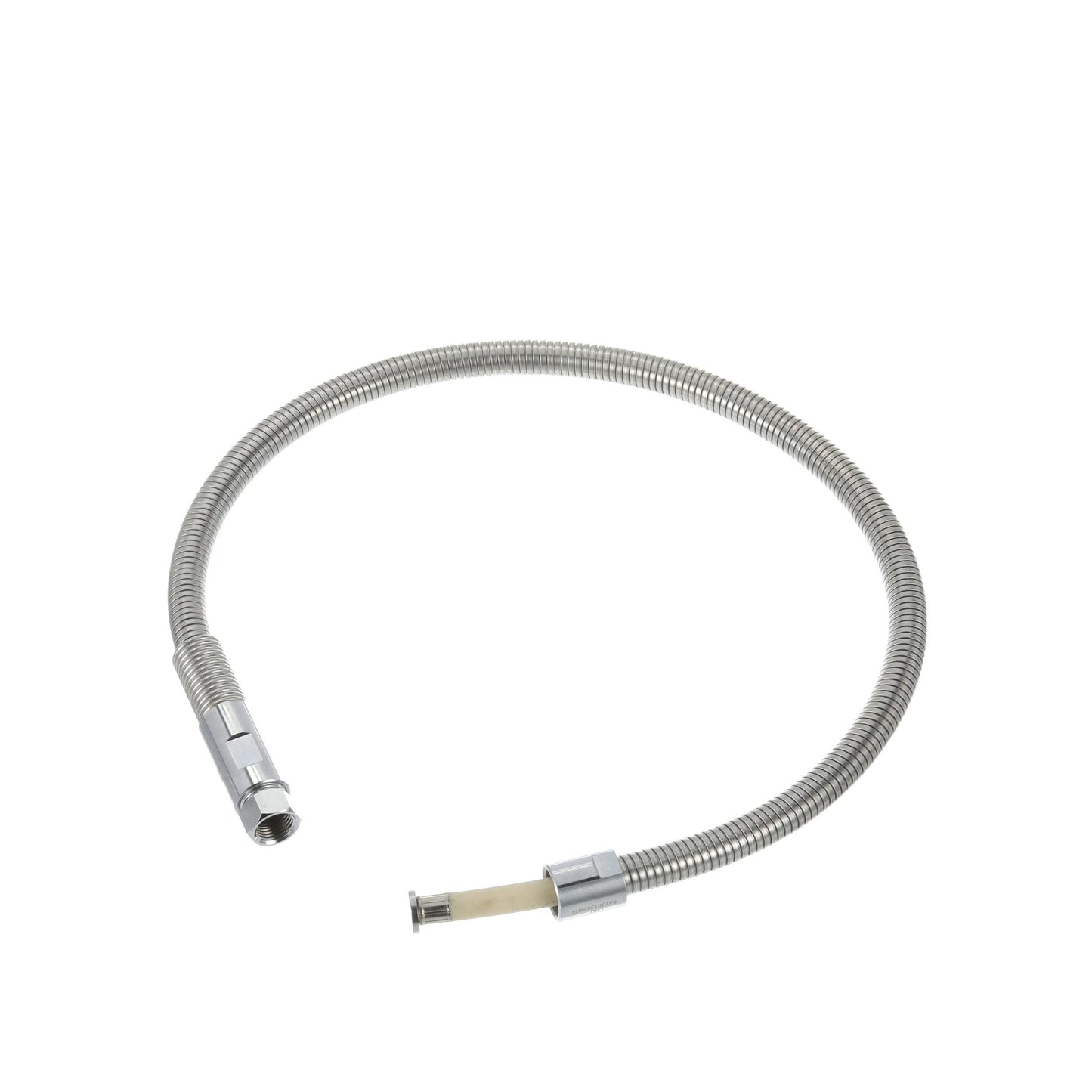 Encore Stainless Steel Pre-Rinse Hose 44" less Grip Retail Packaging