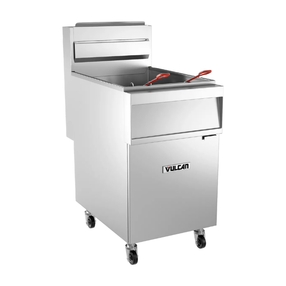 Friteuse autoportante à gaz de la série Vulcan 90 lb GR (propane)