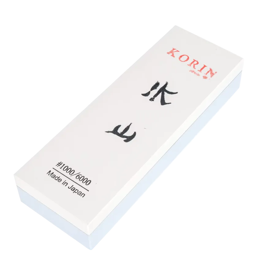 KORIN Mizuyama Double-Sided Sharpening Stone #1000 & #6000