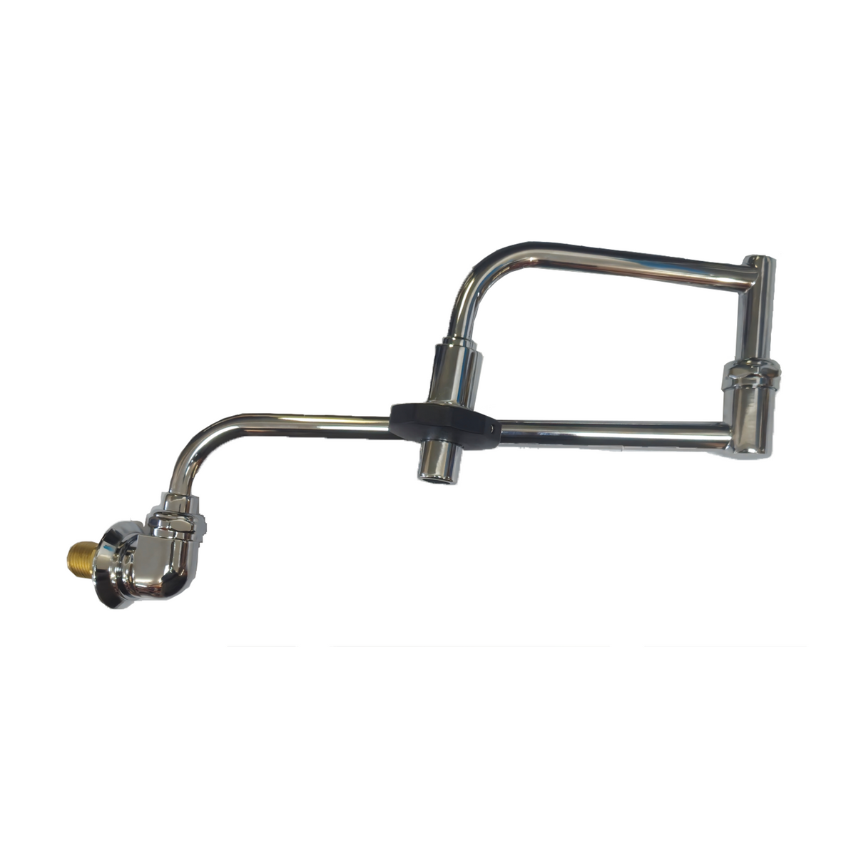 Robinet de remplissage mural double articulé de 18 po pour casseroles
