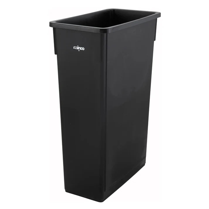 WINCO 23 Gallon Slender Trash Cans