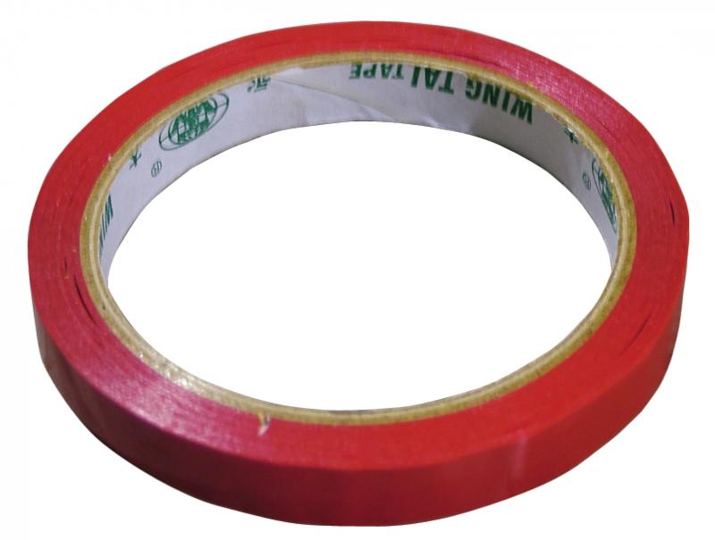 OMCAN 3/8″ x 216′ (9 mm x 66m) Red Poly Bag Sealing Tape