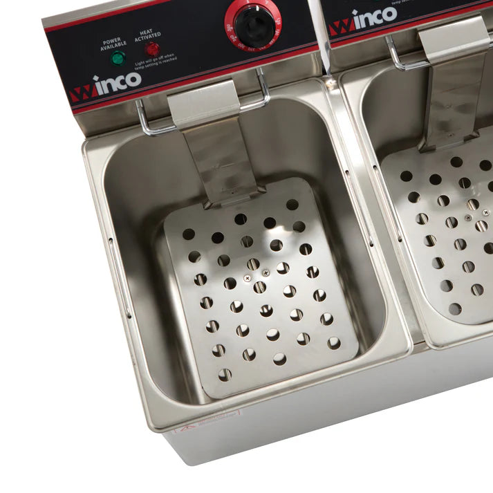 Winco, Friteuse double bac électrique