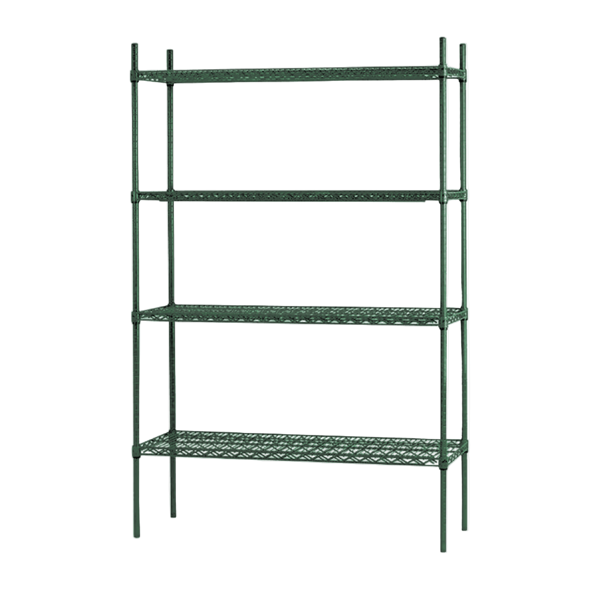 Étagère en treillis époxy vert North Star
