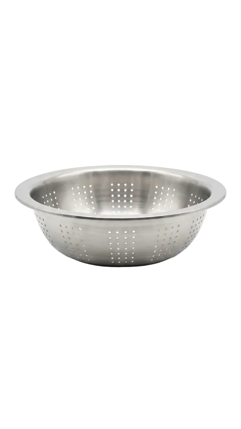 Passoire de style chinois en acier inoxydable de 28 cm