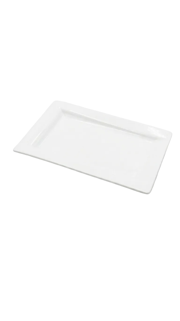Plat de service rectangulaire 33 cm en mélamine