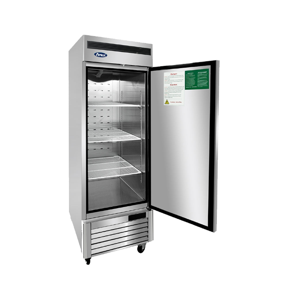 Congélateur vertical 1 porte à montage inférieur Atosa 27'' (charnière à droite)