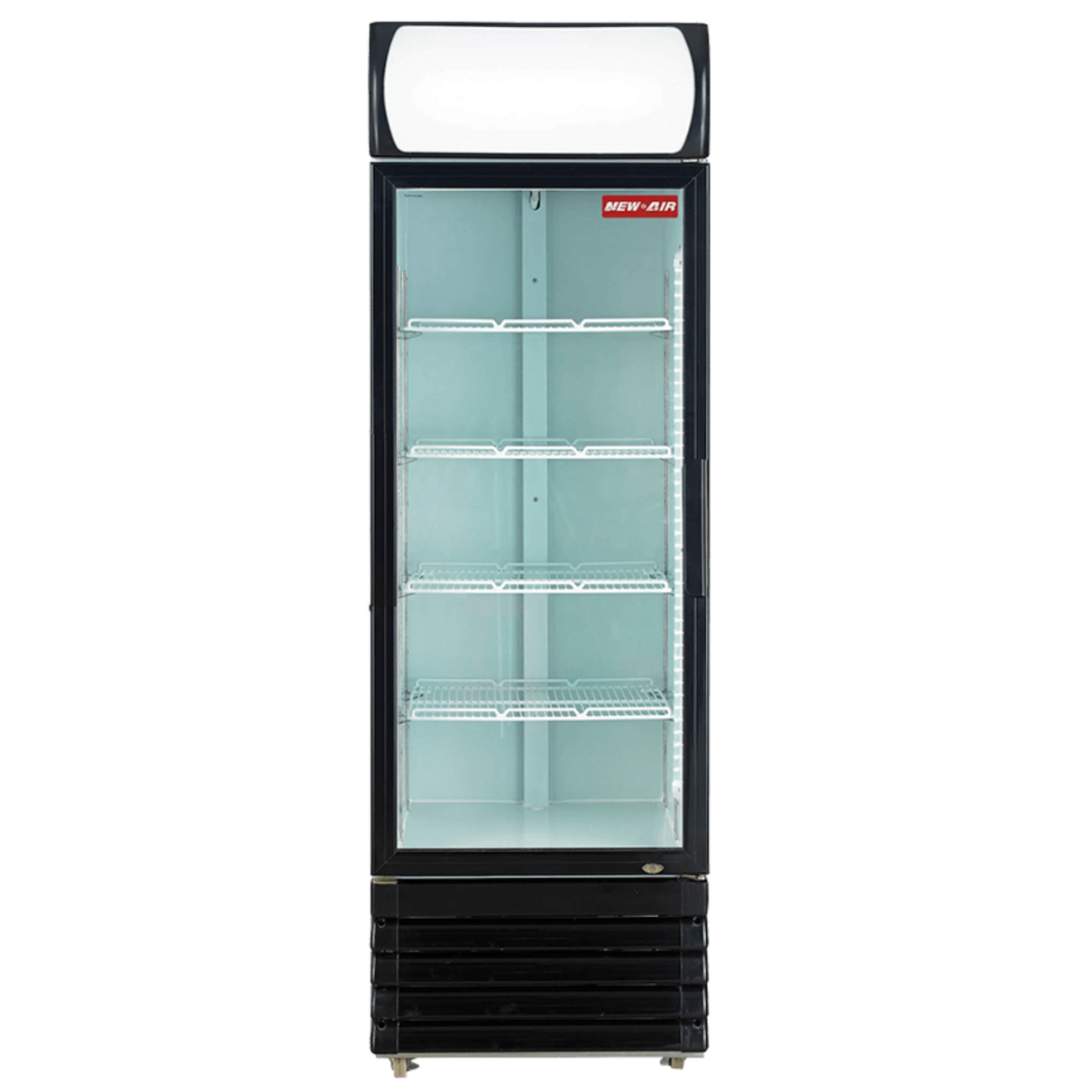 Nouveau réfrigérateur à porte vitrée New Air 24'', charnière à gauche
