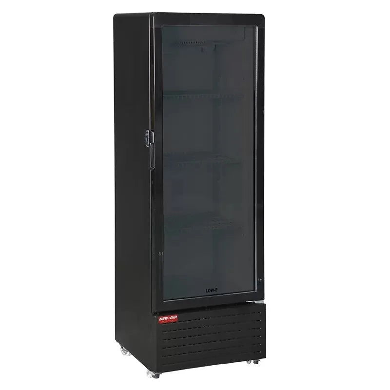 New Air 1-Door Glass Refrigerator Beverage Merchandiser