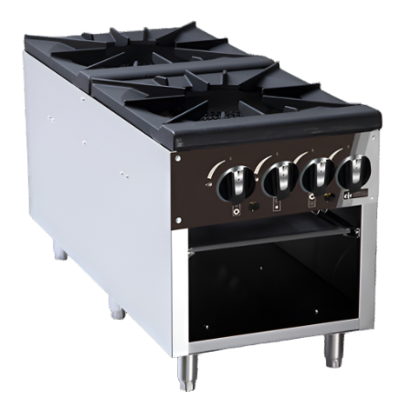 Efi 18" Low Profile Double Stock Pot Range