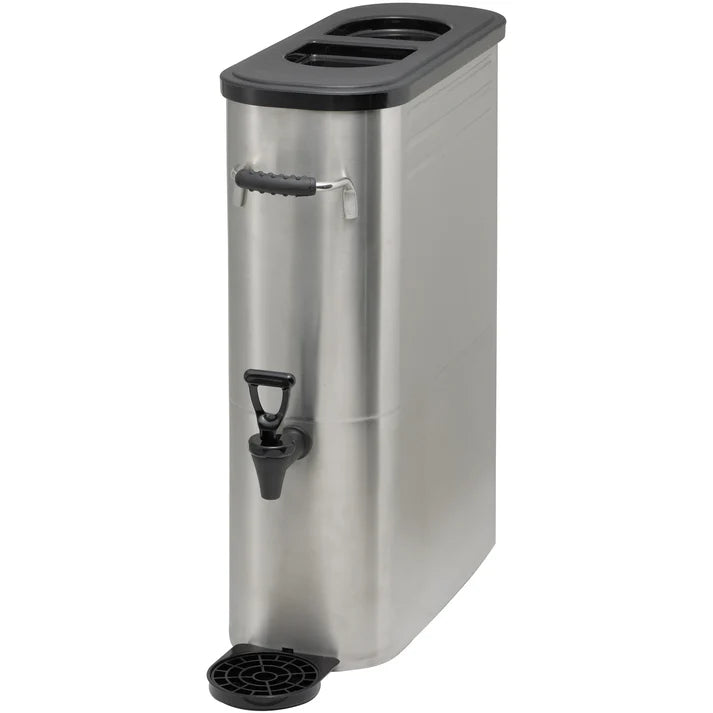 Winco S/S Slim Iced Tea Dispenser