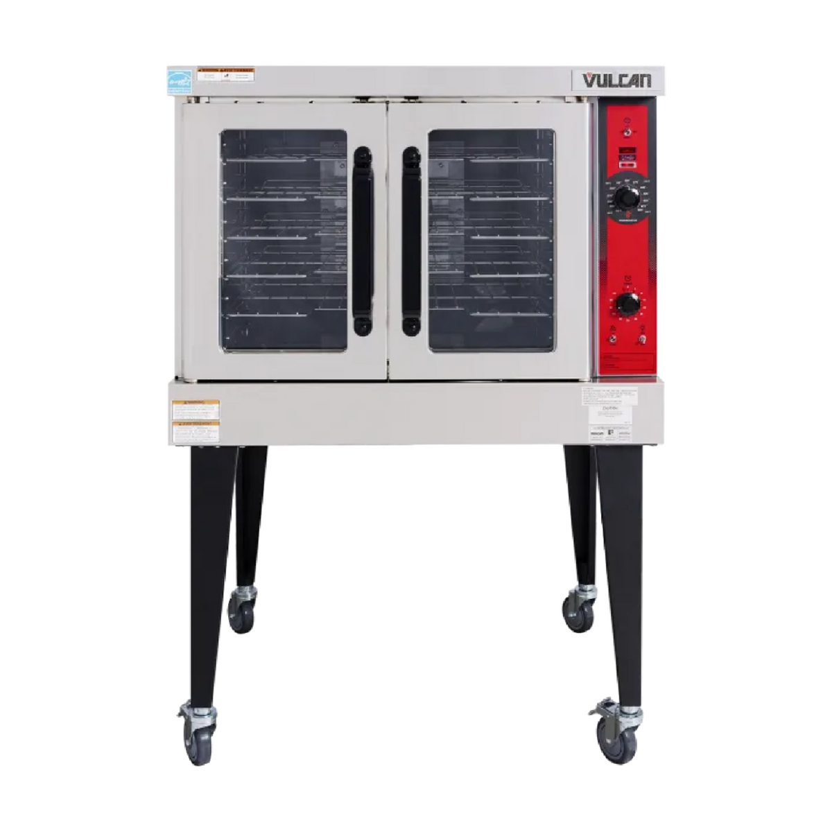 Four à convection commercial Vulcan, une sole, profondeur de 42 1/4 po, au gaz avec commandes à semi-conducteurs