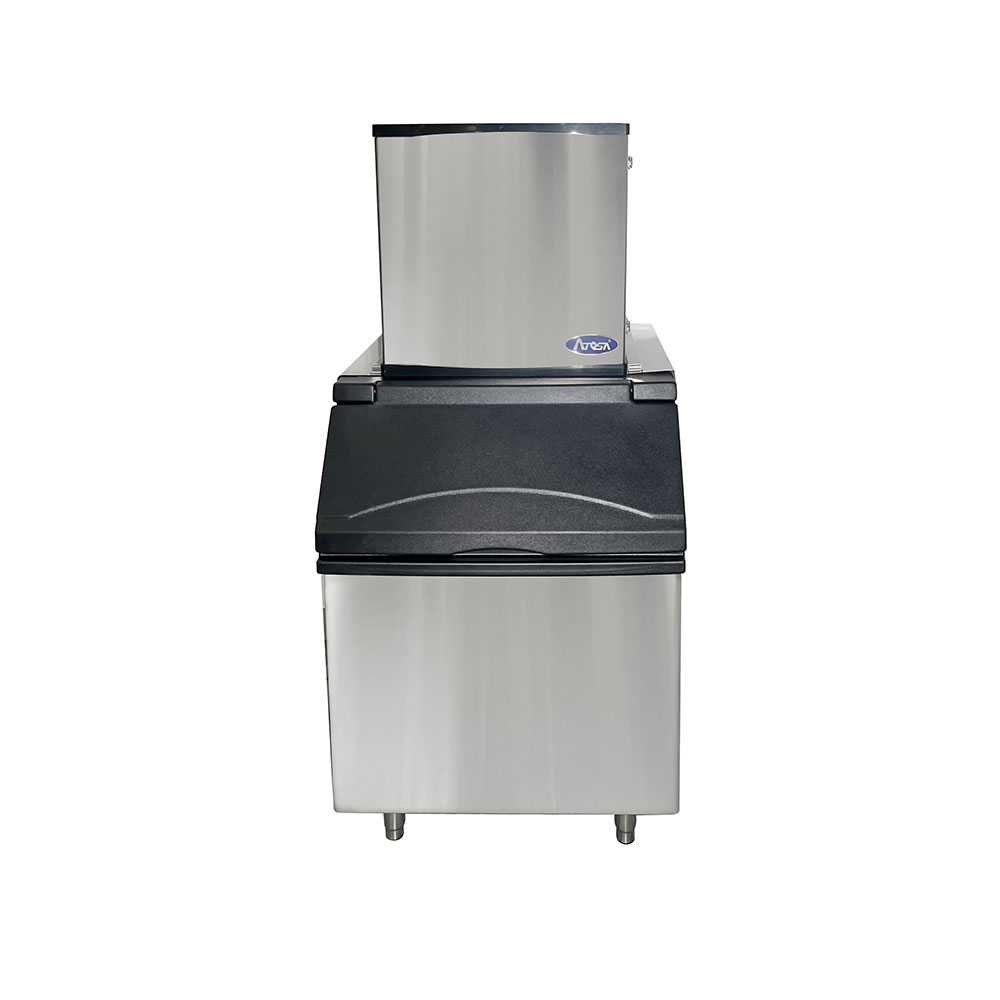Machine à glaçons modulaire mince Atosa (460 lb/24h, sans bac de stockage)
