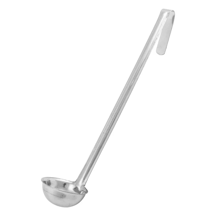 Louche en acier inoxydable monobloc Winco