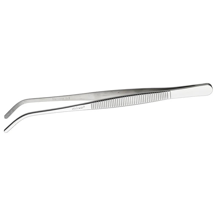 WINCO Plating Tongs - Curved, 8-3