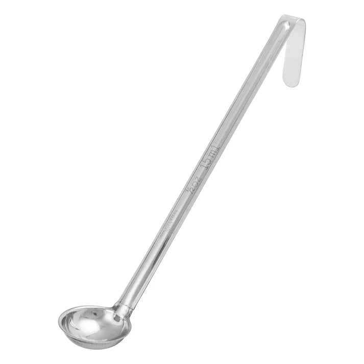 Louche en acier inoxydable monobloc Winco
