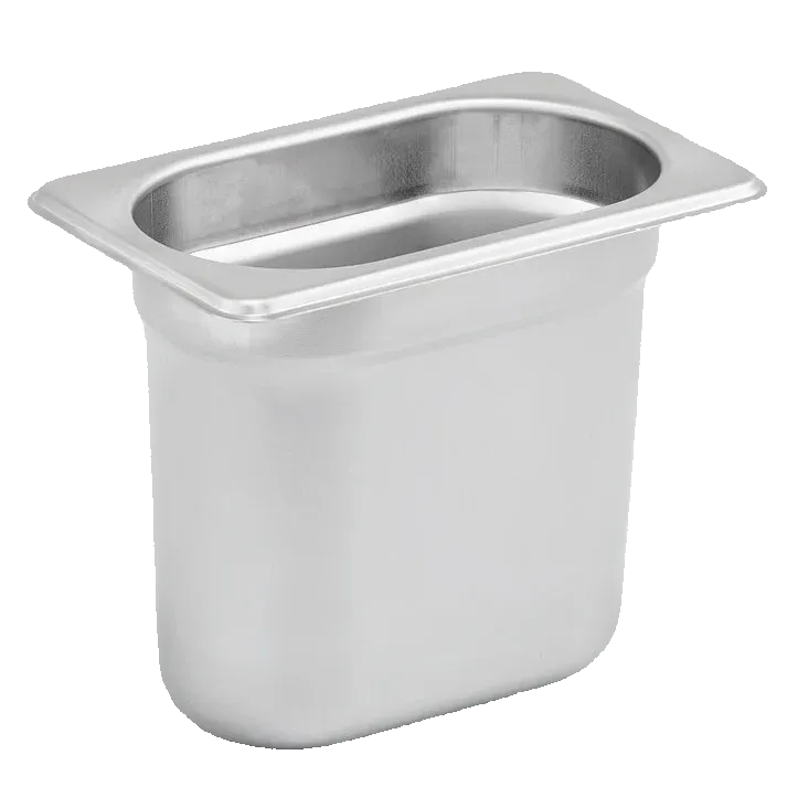 WINCO Anti-Jam Steam Pan, 22 Gauge Stainless Steel