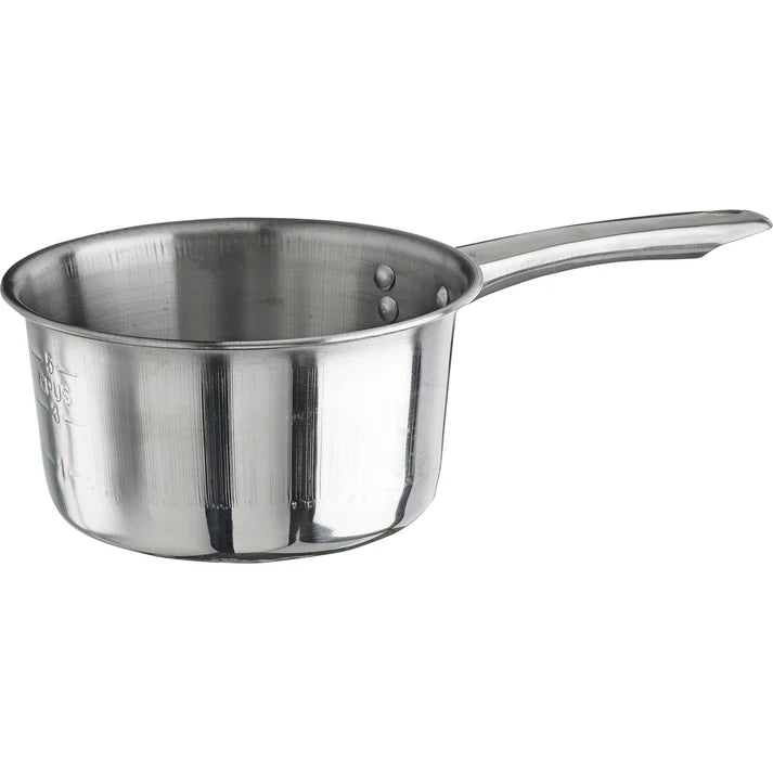 WINCO Stainless Steel Sauce Pan, Mirror Finish