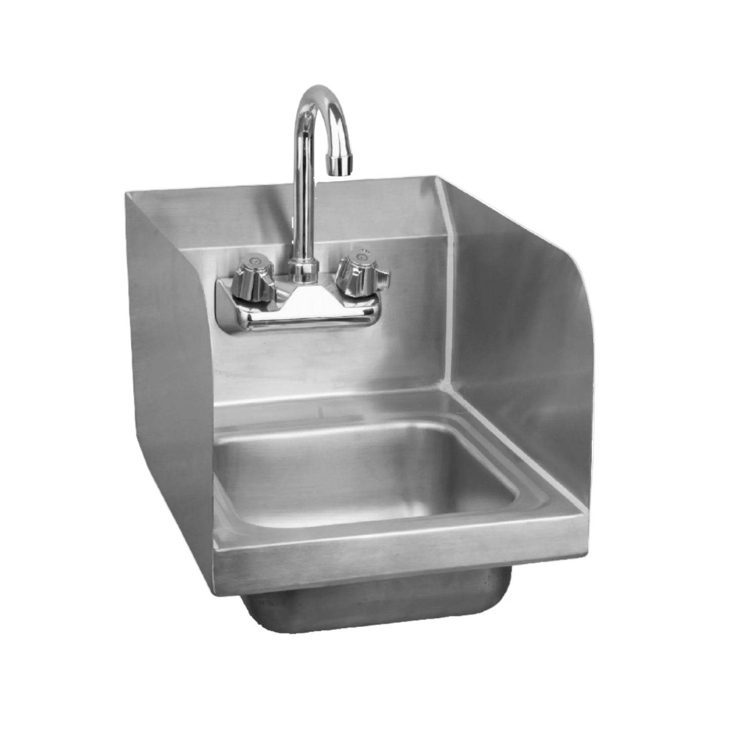 NORTH STAR 不鏽鋼洗手盆搭配防濺罩