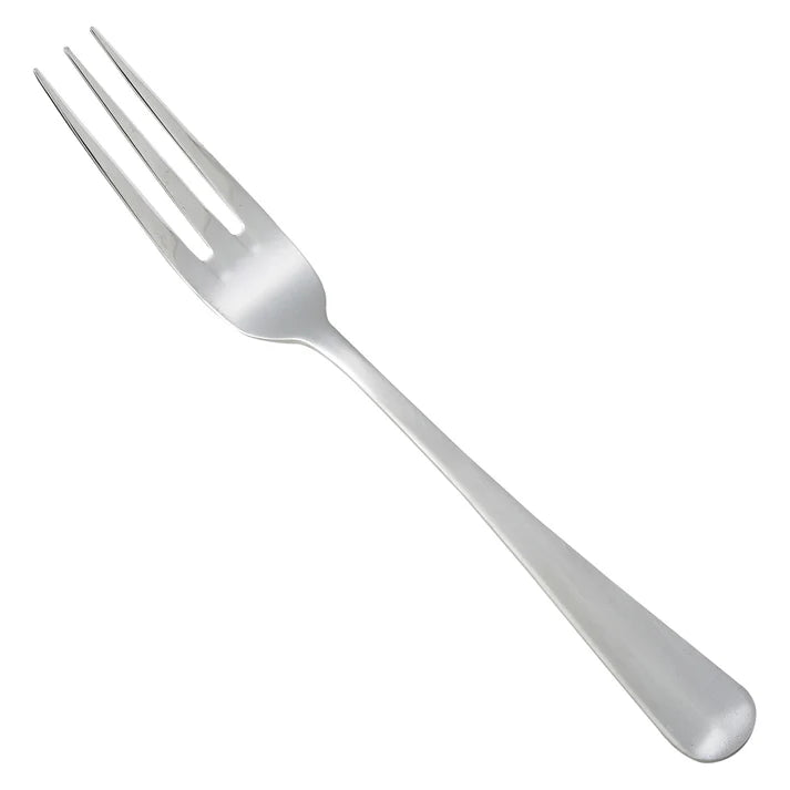Fourchette de table Winco Lafayette, 3 dents, poids lourd 18/0, paquet de 12