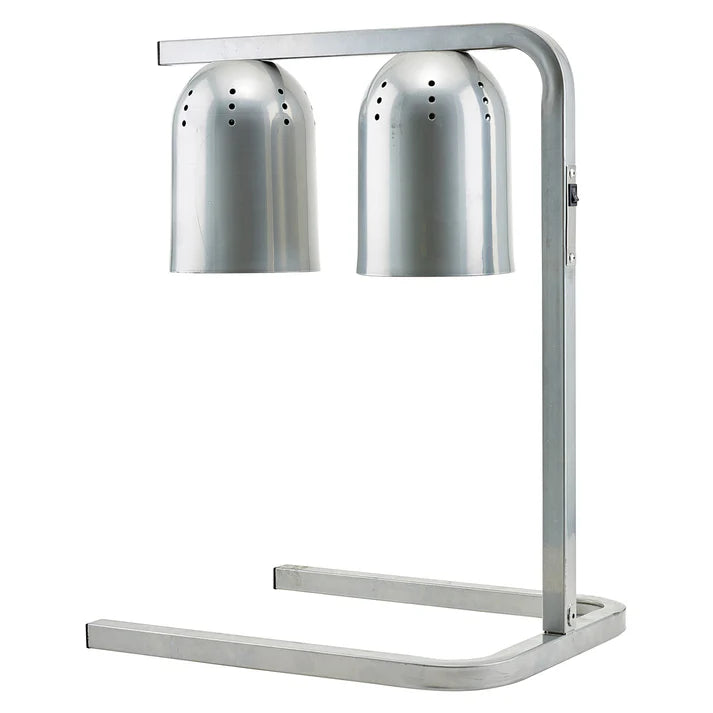 Winco 3-Position Electric Heat Lamp, Gray
