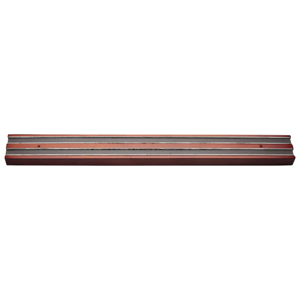Barre à couteaux magnétique Winco, base en bois