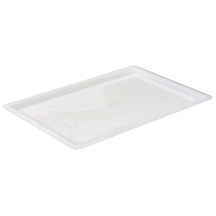 Winco Cover For Full-Size Pffw-Series, White Polypropylene