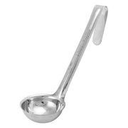 Louche monobloc en acier inoxydable Winco avec manche de 15 cm