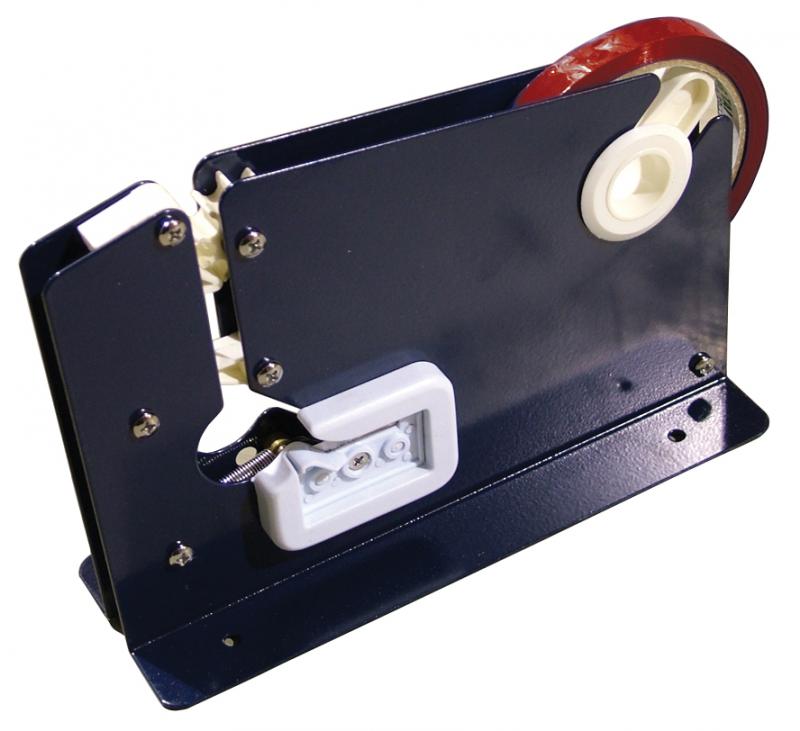 OMCAN Poly Bag Sealer with Cutter for Tapes upto 15/32″ (12 mm) on 3″ Core, Stainless Steel – Black