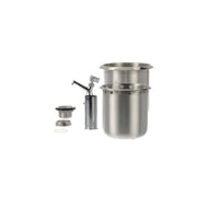 Encore Stainless Steel Dipper Well Assembly Complete With Faucet