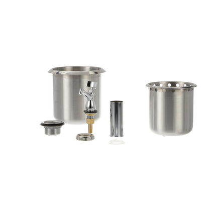 Encore Stainless Steel Dipper Well Assembly Complete with Faucet