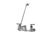 Mitigeur pour évier de service Encore 8" avec raccord mural, clapet anti-retour et support mural
