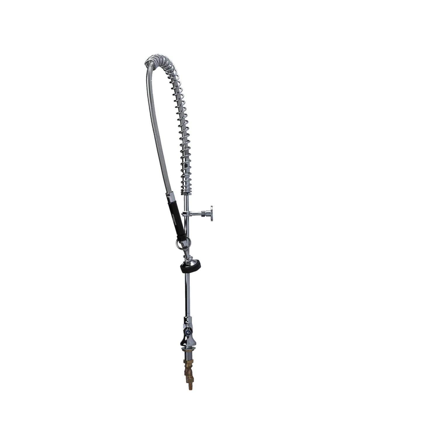 Encore Single Hole Deck Mount Pre Rinse Assembly with Wall Bracket