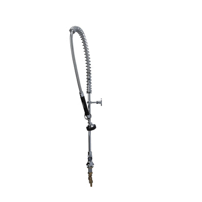 Encore Single Hole Deck Mount Pre Rinse Assembly with Wall Bracket