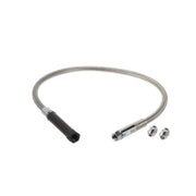 Encore Stainless Steel Pre Rinse Hose 44" Universal With Grip And Adapters