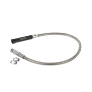 Encore Stainless Steel Pre Rinse Hose 44" Universal With Grip And Adapters