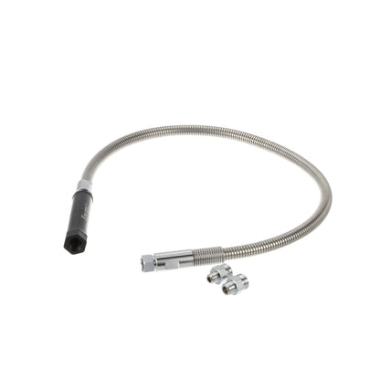 Encore Stainless Steel Pre Rinse Hose 44" Universal with Grip and Adapters