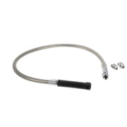 Encore Stainless Steel Pre Rinse Hose 44" Universal With Grip And Adapters