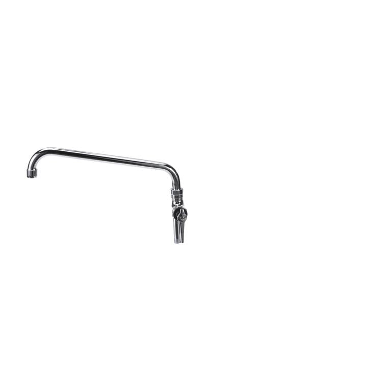 Encore Brass Chrome Plated Add-On Faucet with 12" Spout