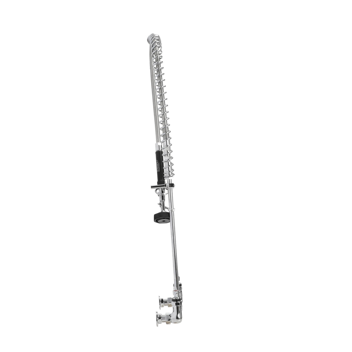 Encore 8" Oc. Brass Chrome Plated Wall Mount Pre Rinse Assembly With Wall Bracket Retail Package