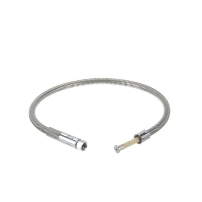 Encore Stainless Steel Pre-Rinse Hose 44" less Grip Retail Packaging