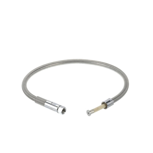 Encore Stainless Steel Pre-Rinse Hose 44" less Grip Retail Packaging