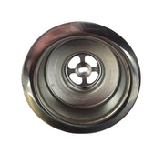 Encore 3.5" Stainless Steel Basket Drain With 1.5" Outlet And Brass Tailpiece