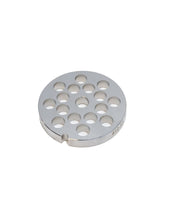 Omcan European Style #12 Stainless Steel Plate, Hubless – One Notch/ Round
