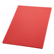 Planche à découper rectangulaire Winco - 1,27 cm d'épaisseur