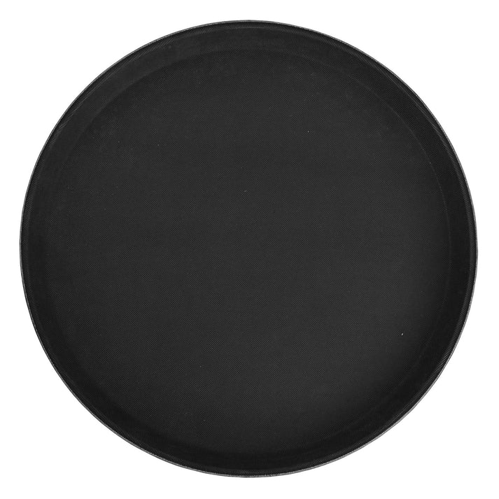 Non-slip Deluxe Fiberglass Round Tray