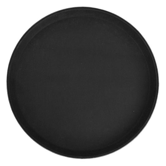 Non-slip Deluxe Fiberglass Round Tray