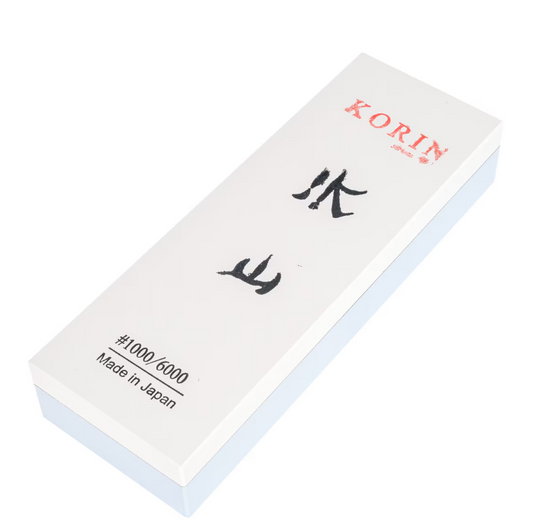 KORIN Mizuyama Double-Sided Sharpening Stone #1000 & #6000